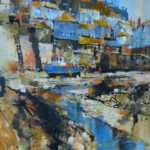 Blue Boat, Blue Sky, Port Isaac